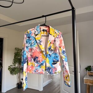 Floral Bebe Blazer
